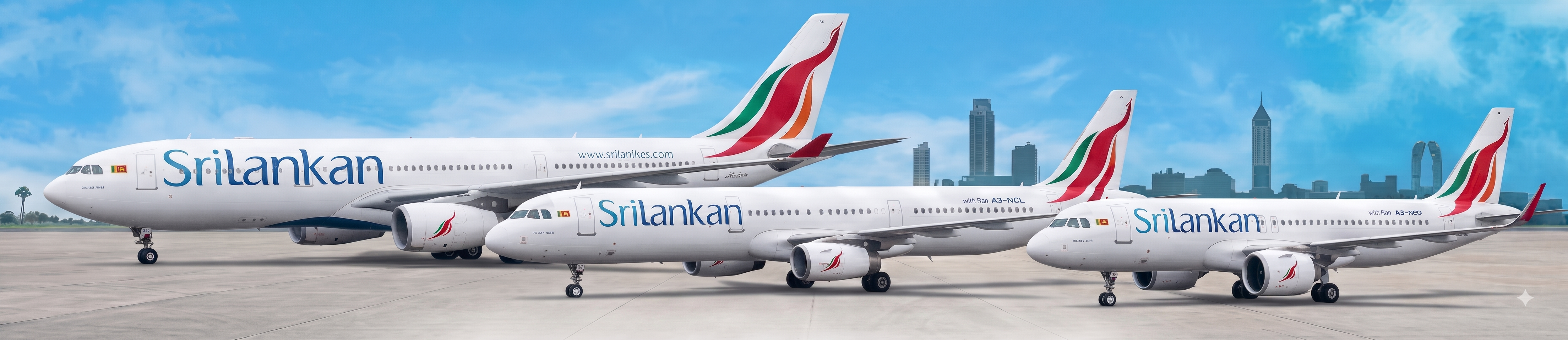 SriLankan Airlines Fleet